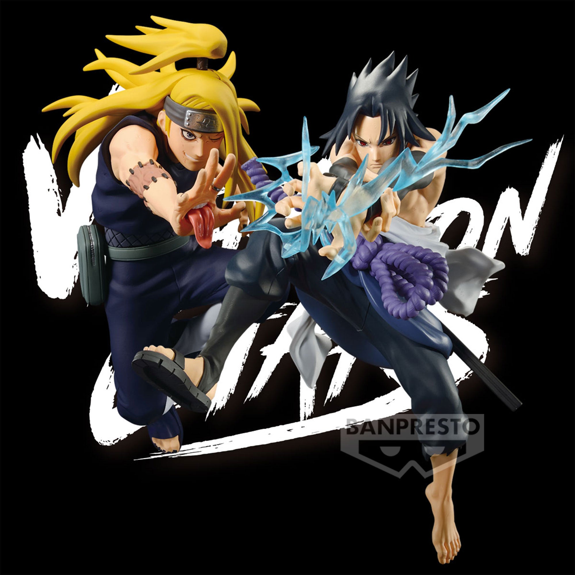 Banpresto - Naruto Shippuden - Uchiha Sasuke vs. Deidara Vibration Stars Deidara Ver. Figure