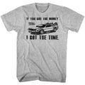 Back To The Future - Got Da Money - Short Sleeve - Heather - Adult - T-Shirt