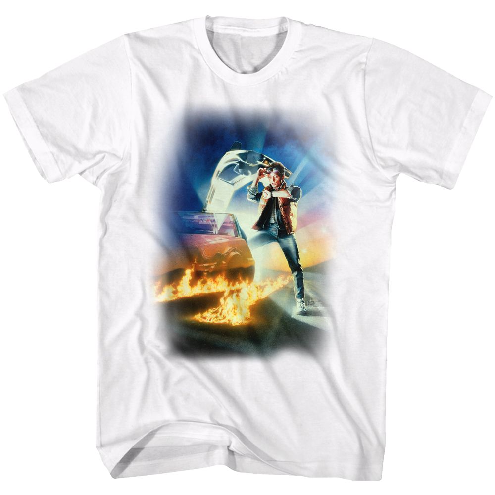 Back To The Future - Poster - Short Sleeve - Adult - T-Shirt