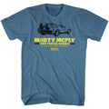 Back To The Future - Time In A Car - Short Sleeve - Heather - Adult - T-Shirt