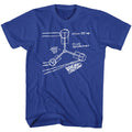 Back To The Future - Flux Sketch - Short Sleeve - Adult - T-Shirt