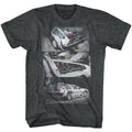 Back To The Future - Hipster To The Future - Short Sleeve - Heather - Adult - T-Shirt