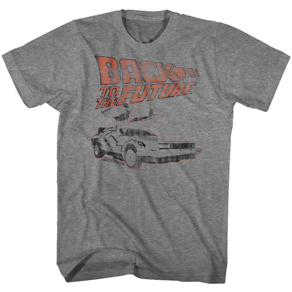 Back To The Future - My Other Car - Short Sleeve - Heather - Adult - T-Shirt