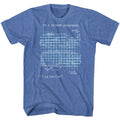 Back To The Future - Delorean Schematic - Short Sleeve - Heather - Adult - T-Shirt