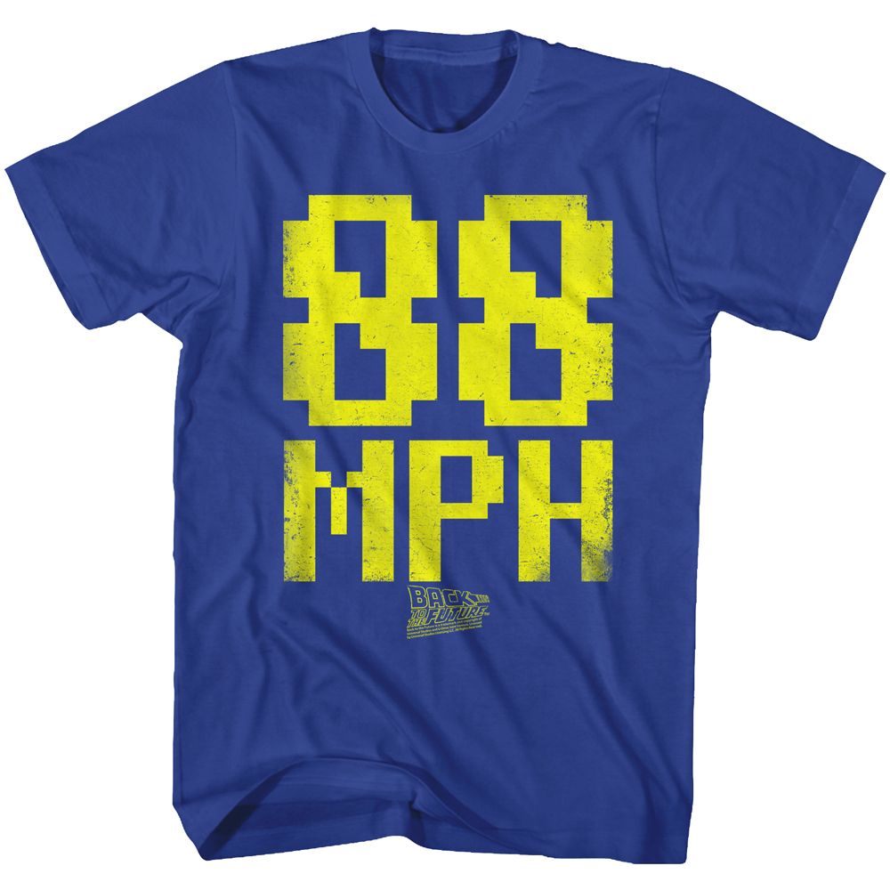 Back To The Future - 88Mph - Short Sleeve - Adult - T-Shirt