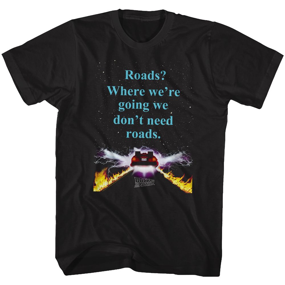 Back To The Future - Noroads - Short Sleeve - Adult - T-Shirt