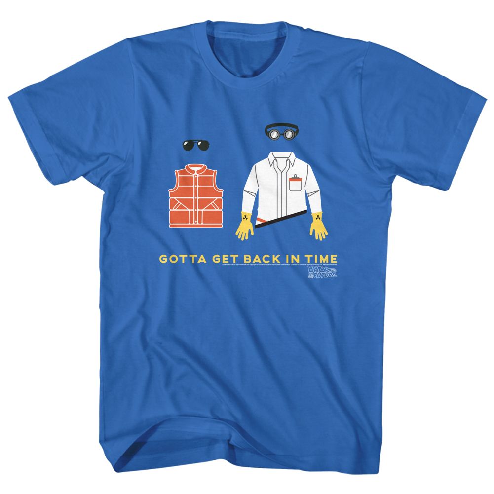 Back To The Future - Gotta Get Back - Short Sleeve - Adult - T-Shirt