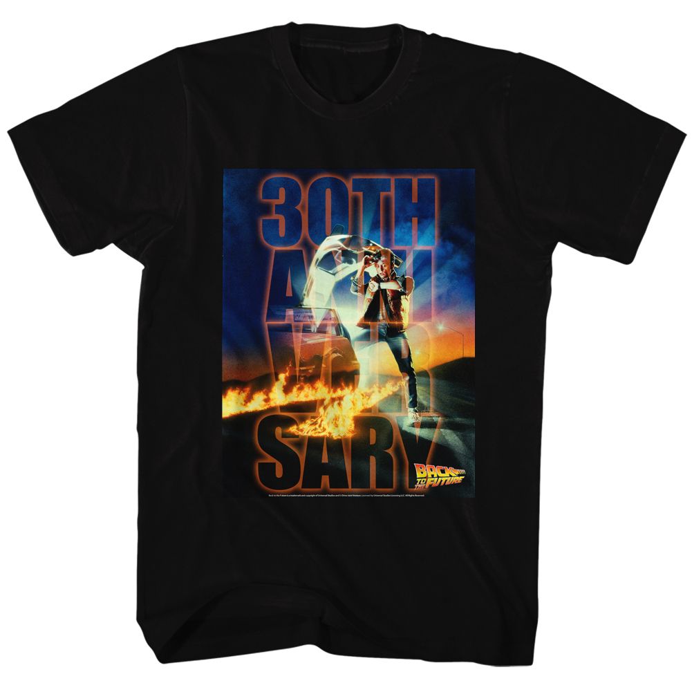 Back To The Future - 30th Anniversary - Short Sleeve - Adult - T-Shirt