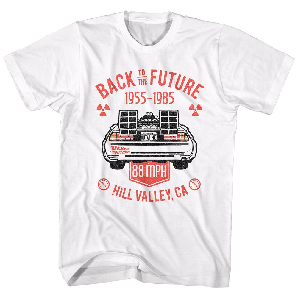 Back To The Future - Vintage Back - Short Sleeve - Adult - T-Shirt