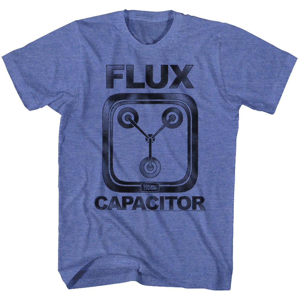 Back To The Future - Flux 2 - Short Sleeve - Heather - Adult - T-Shirt