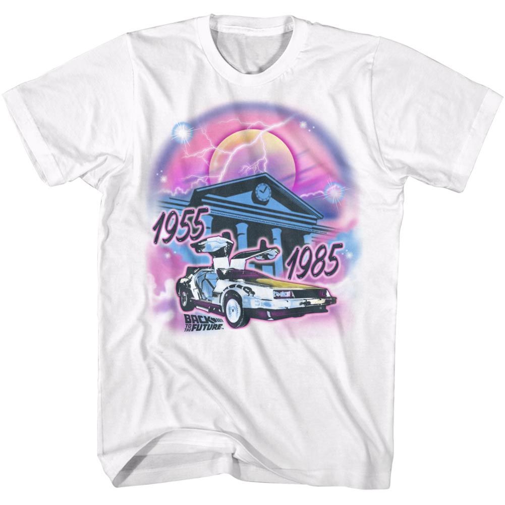Back To The Future - Airbrush - Short Sleeve - Adult - T-Shirt