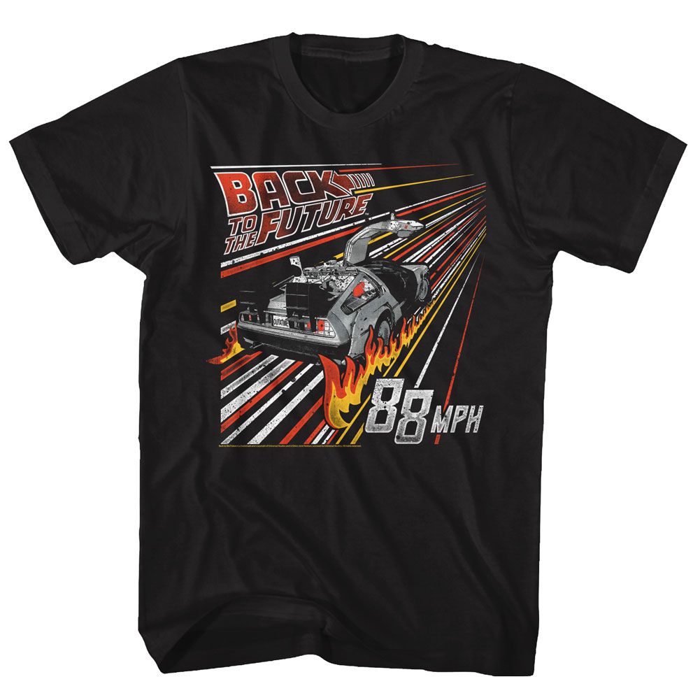 Back To The Future - Streak To The Future - Short Sleeve - Adult - T-Shirt