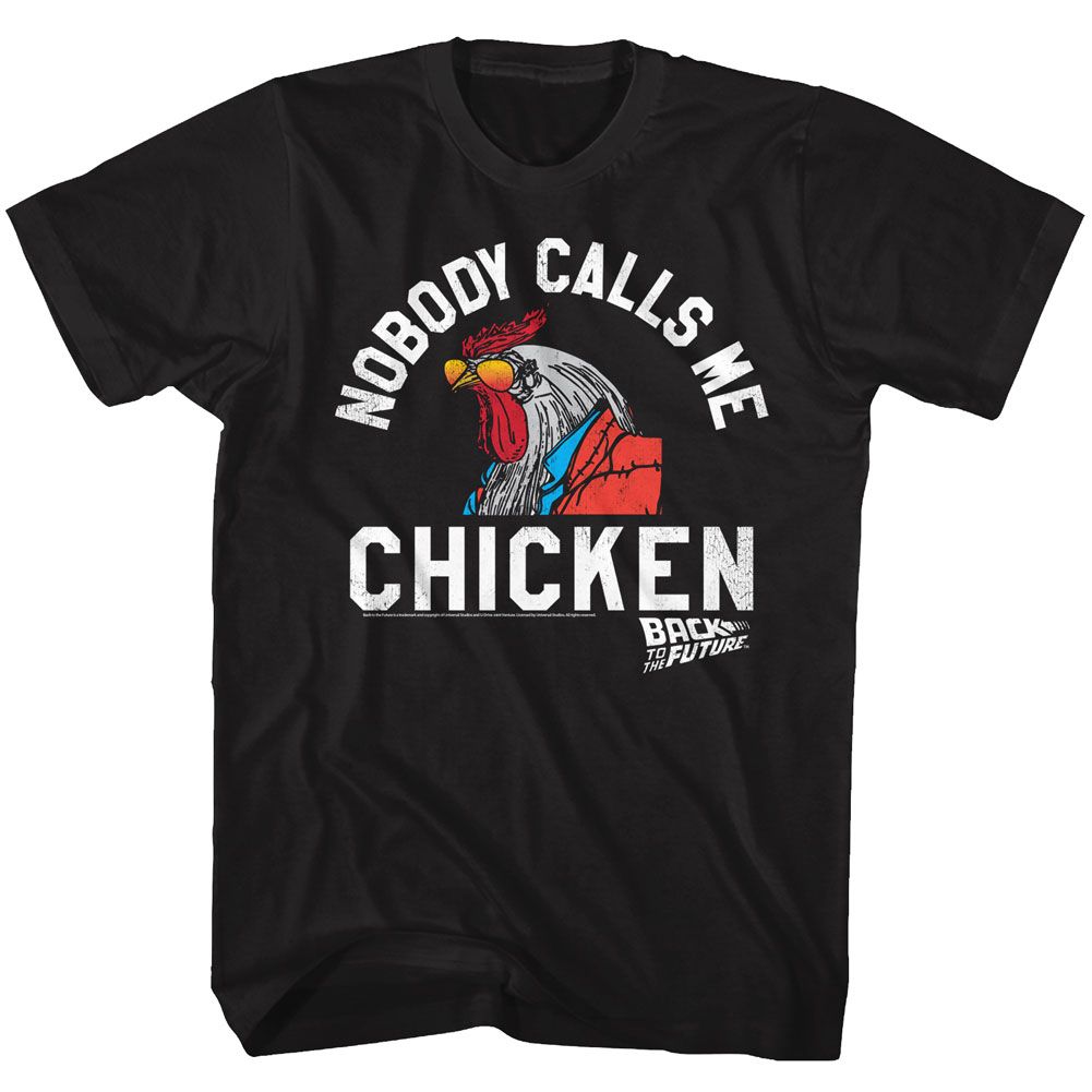 Back To The Future - Chicken - Short Sleeve - Adult - T-Shirt