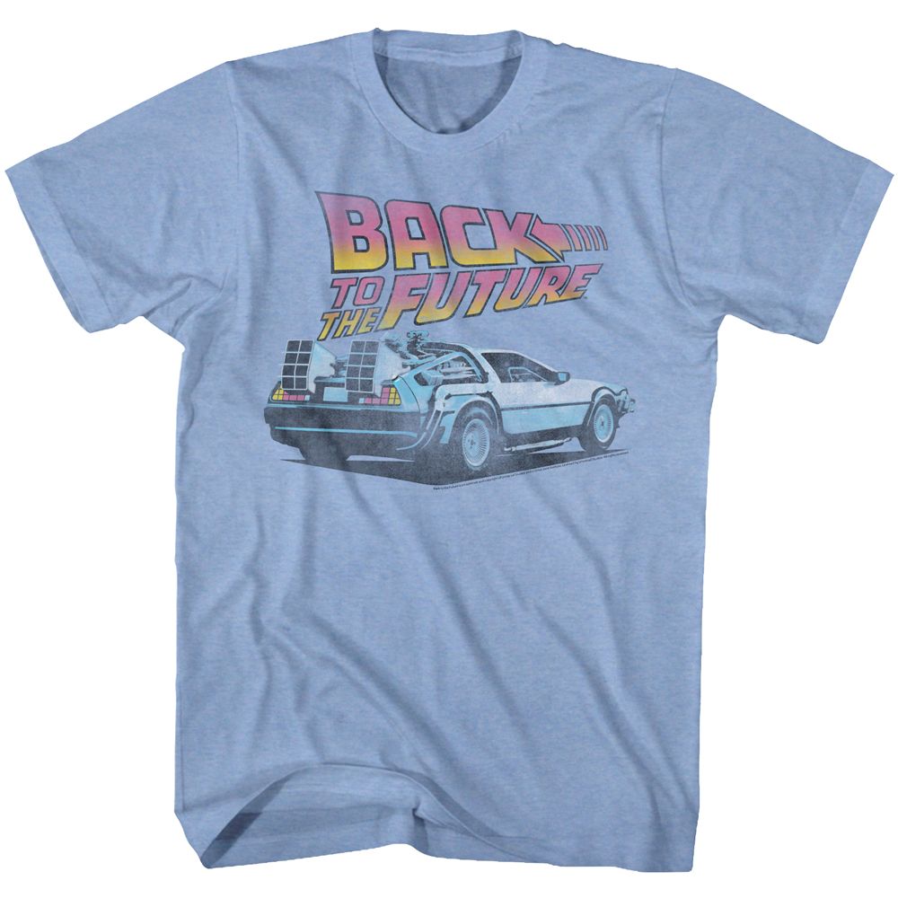 Back To The Future - Future - Short Sleeve - Heather - Adult - T-Shirt