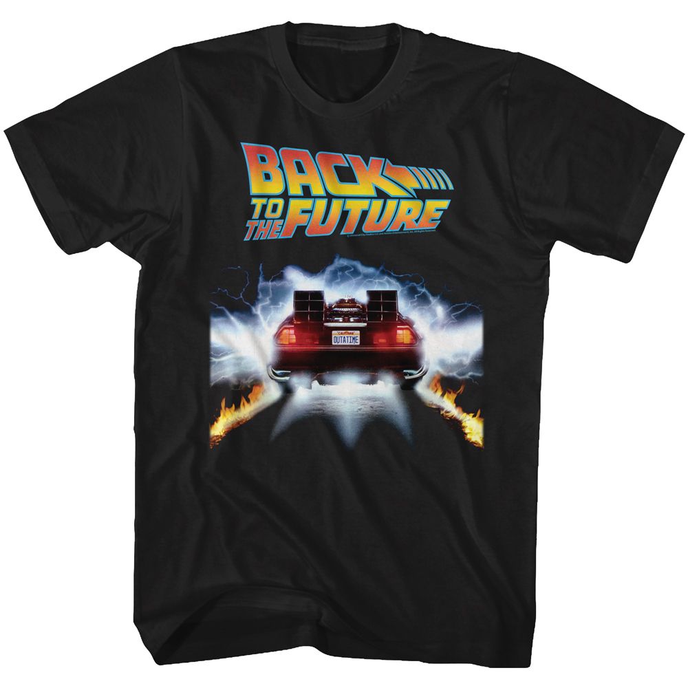Back To The Future - Tail Lights - Short Sleeve - Adult - T-Shirt