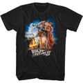 Back To The Future - 3 Cowboy Hats - Short Sleeve - Adult - T-Shirt