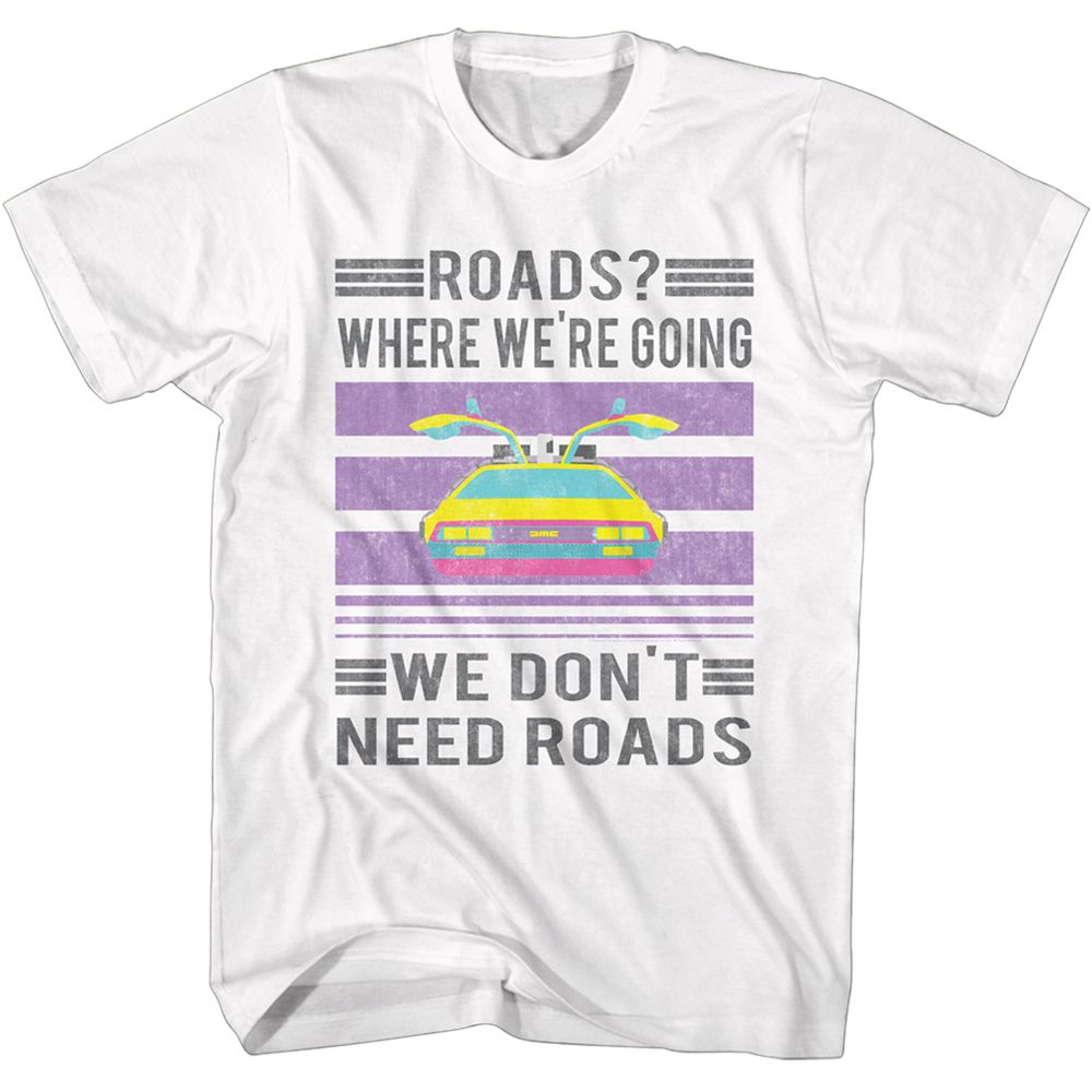 Back To The Future - Retro 2 - Short Sleeve - Adult - T-Shirt