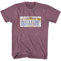 Back To The Future - Tag - Short Sleeve - Heather - Adult - T-Shirt