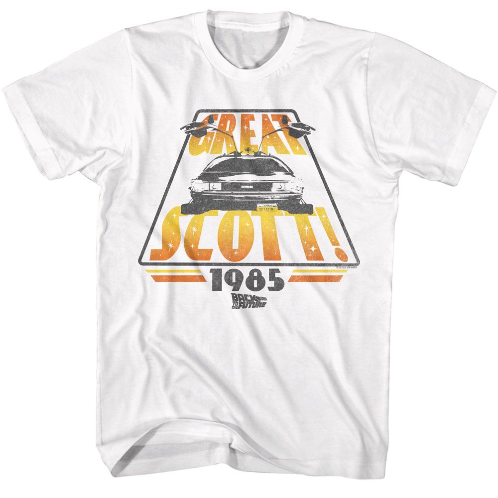 Back To The Future - Great Scott 1985 - Short Sleeve - Adult - T-Shirt