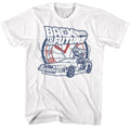 Back To The Future - Clock & Lightning - Short Sleeve - Adult - T-Shirt