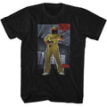 Back To The Future - Silence Earthling - Black Short Sleeve Adult T-Shirt