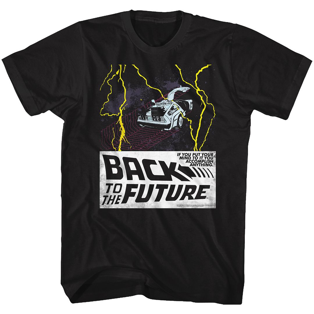 Back To The Future - In Space - Short Sleeve - Adult - T-Shirt