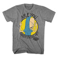 Beavis And Butthead - Are You Threatening Me - Short Sleeve - Adult - T-Shirt