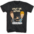 Beavis And Butthead - Shut Up Beavis - Short Sleeve - Heather - Adult - T-Shirt