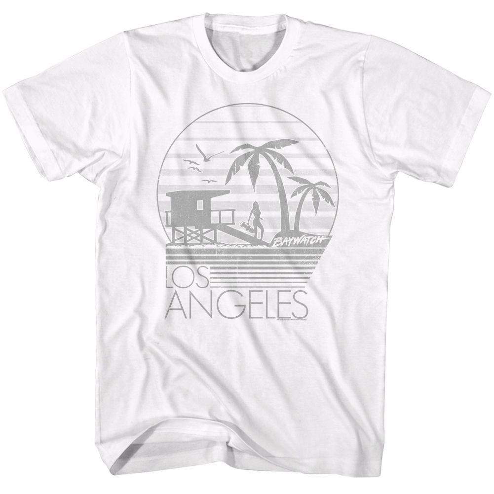 Baywatch - L.A. - Short Sleeve - Adult - T-Shirt