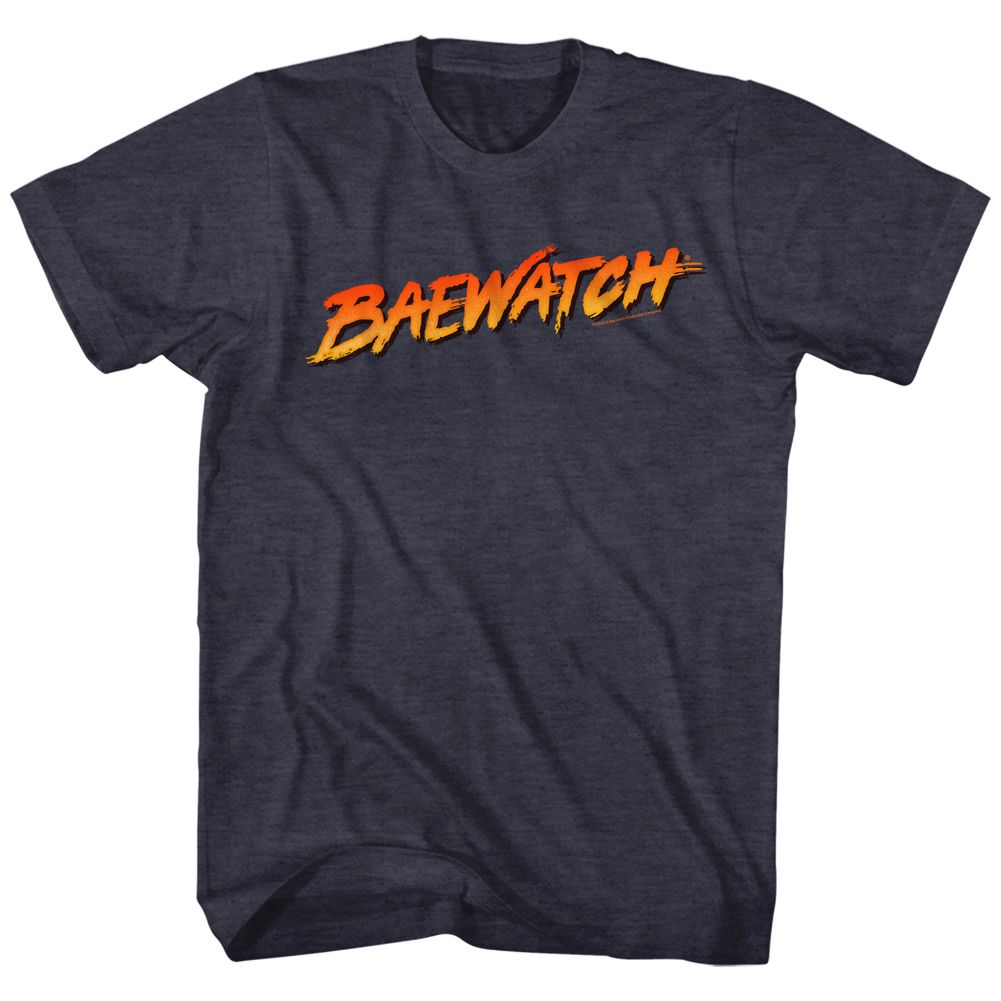 Baywatch - Baewatch Logo - Short Sleeve - Heather - Adult - T-Shirt