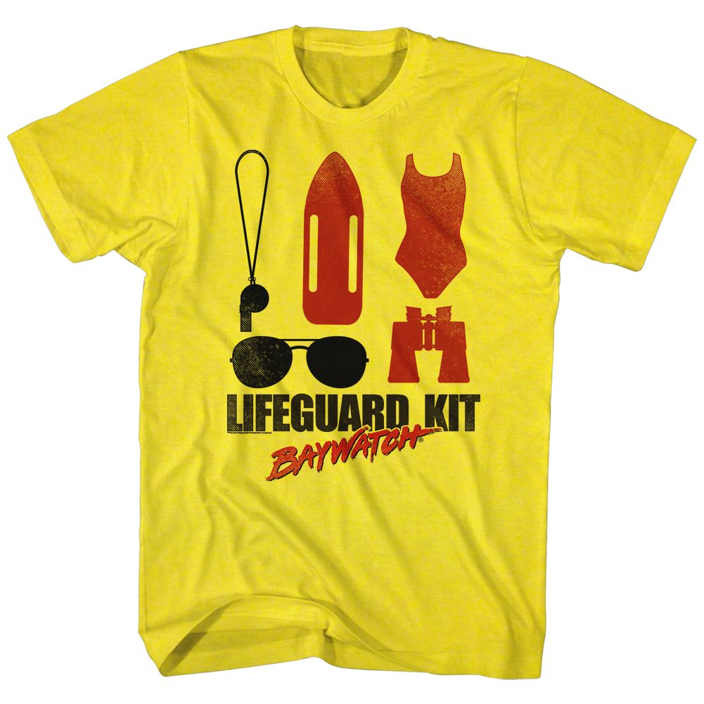 Baywatch - Lifeguard Kit - Short Sleeve - Adult - T-Shirt