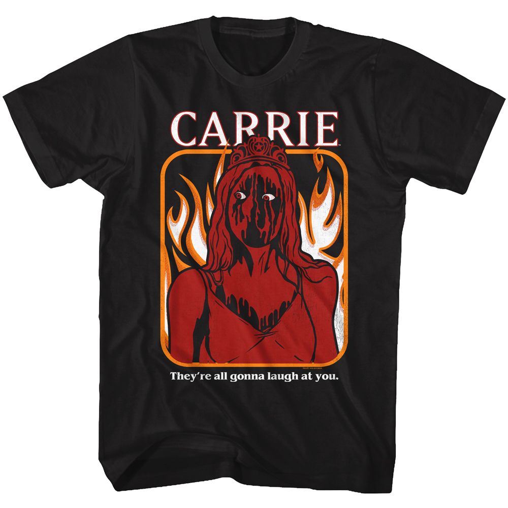 Carrie - Hahaha - Short Sleeve - Adult - T-Shirt