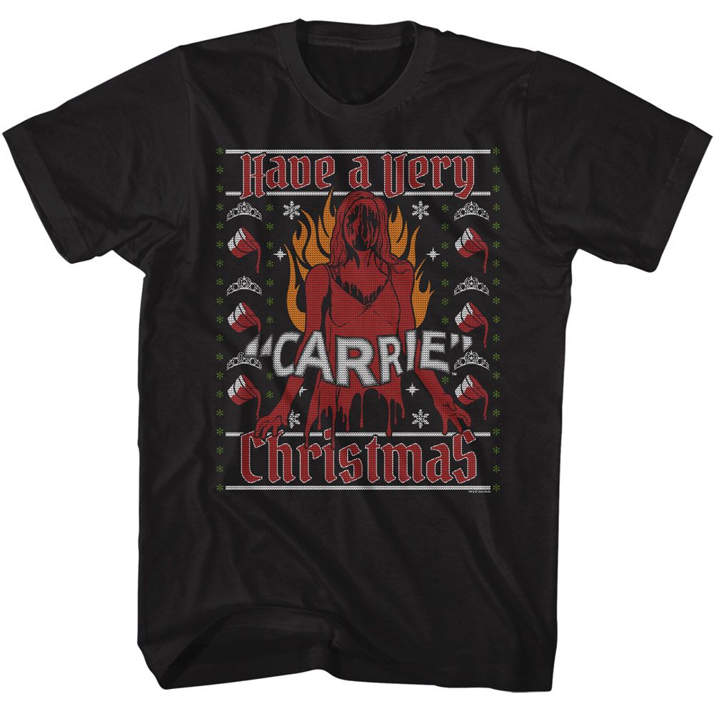 Carrie - A Very Carrie Christmas - Short Sleeve - Adult - T-Shirt