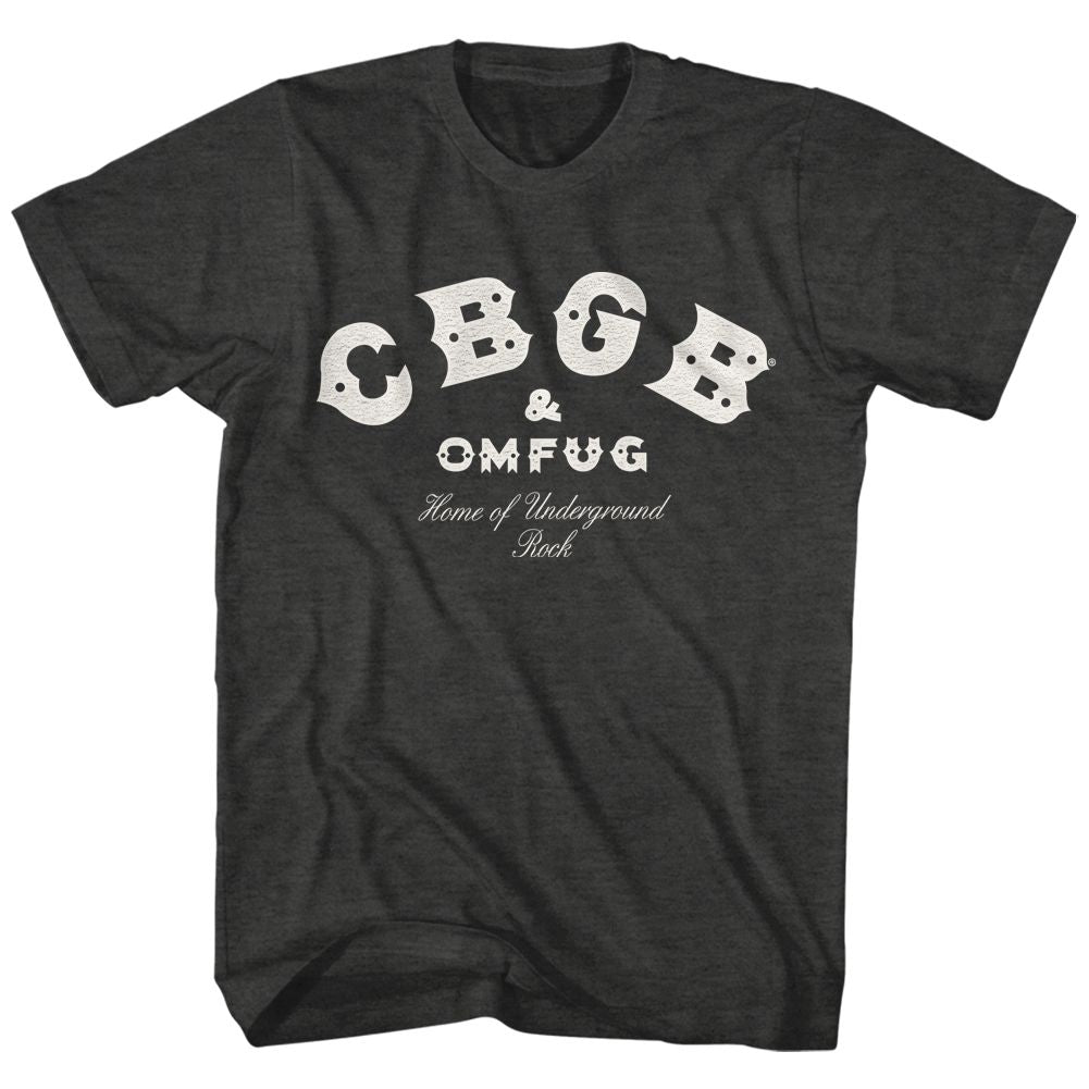 CBGB - Logo - Short Sleeve - Heather - Adult - T-Shirt