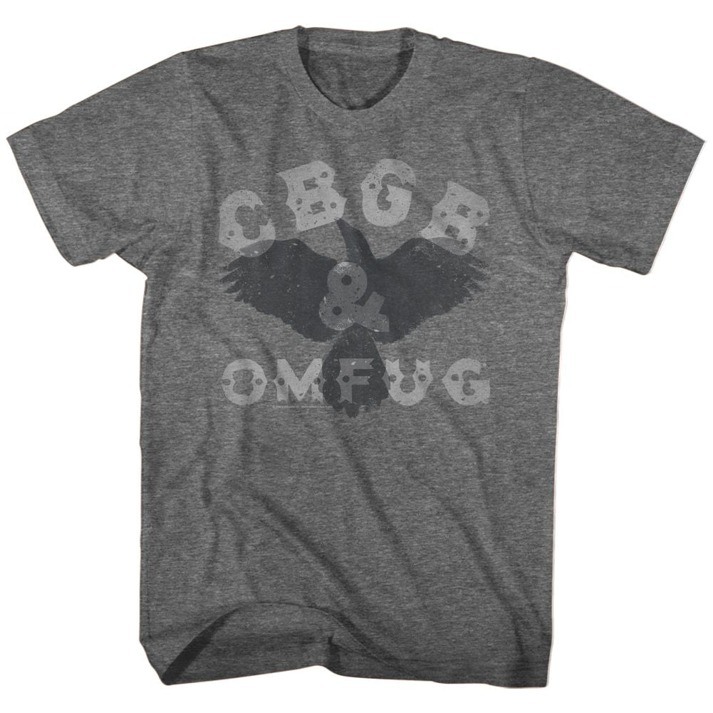 CBGB - Crow - Short Sleeve - Heather - Adult - T-Shirt