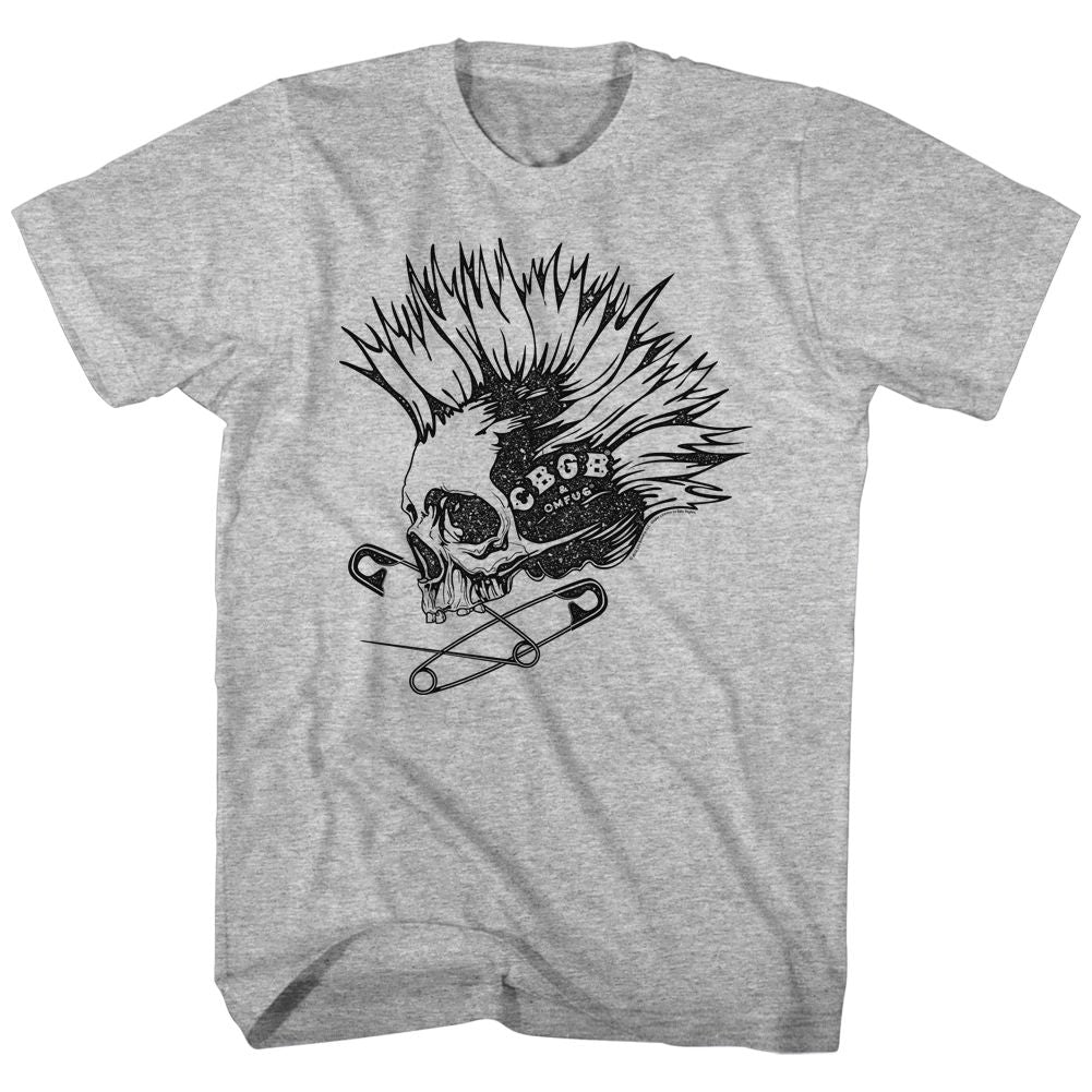CBGB - Punk & Pins - Short Sleeve - Heather - Adult - T-Shirt