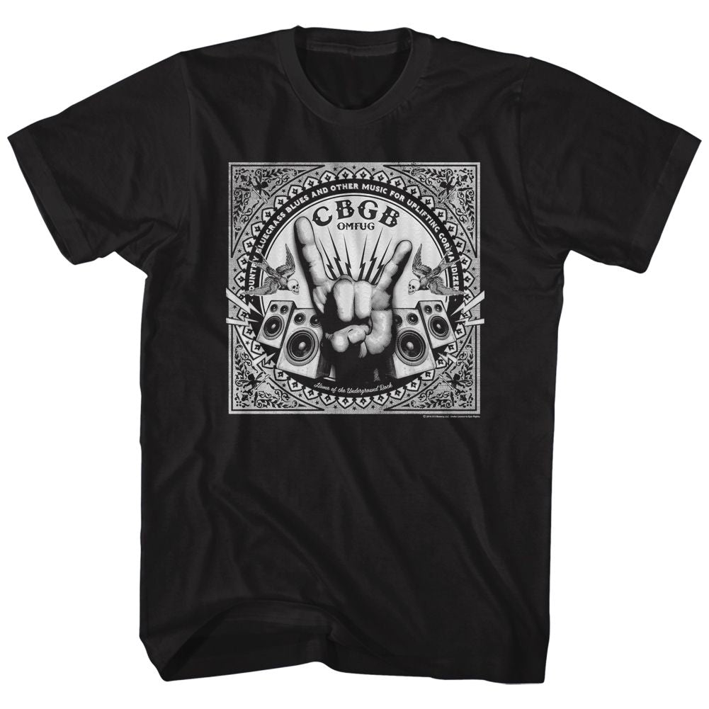 CBGB - Rock Hand - Short Sleeve - Adult - T-Shirt