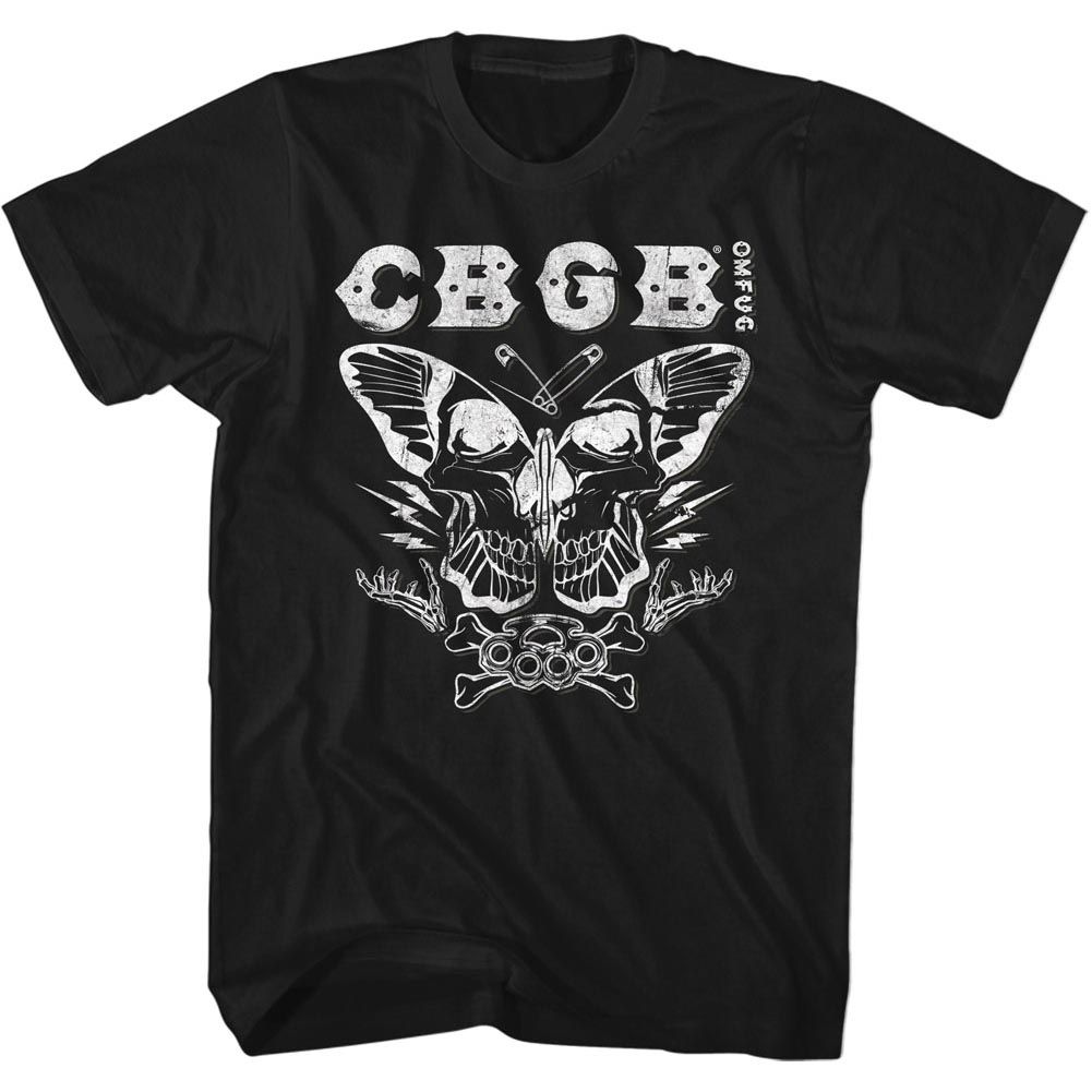 CBGB - Butterfly Collage - Short Sleeve - Adult - T-Shirt
