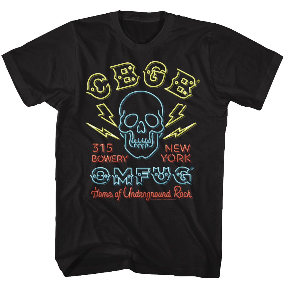 CBGB - Neon Sign - Short Sleeve - Adult - T-Shirt