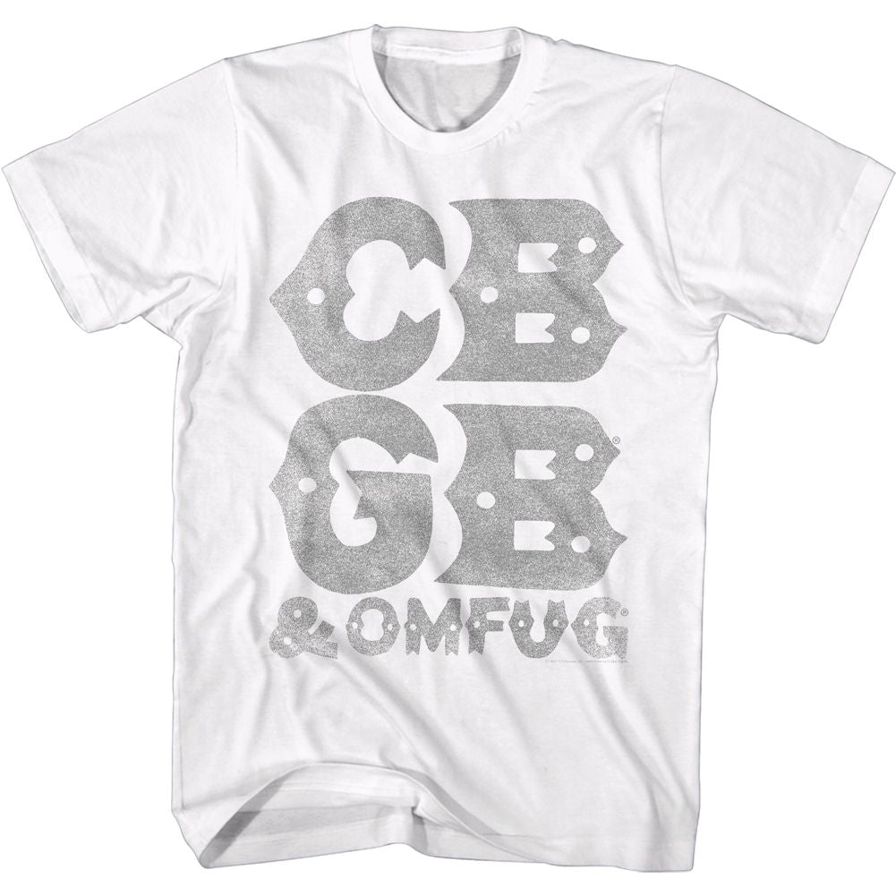 CBGB - Stacked Logo - Short Sleeve - Adult - T-Shirt