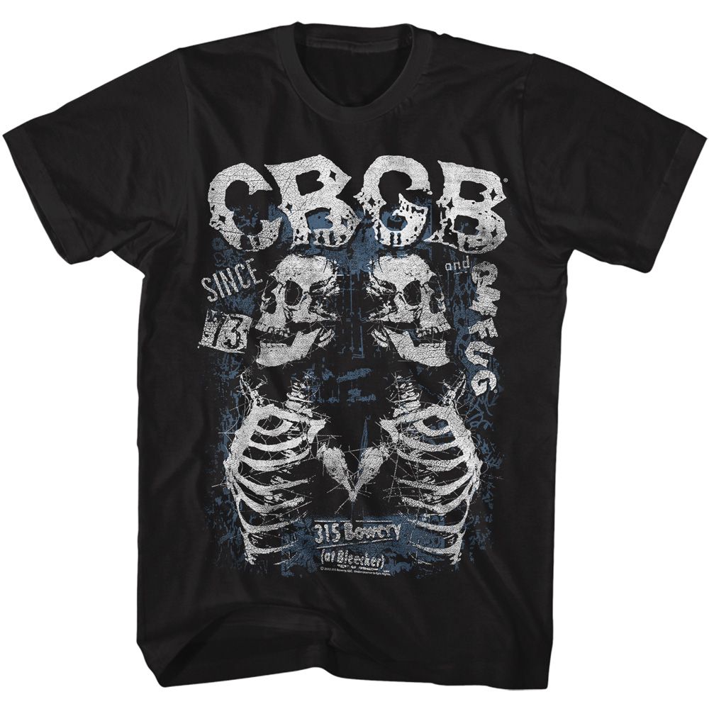 CBGB - Skeletons - Short Sleeve - Adult - T-Shirt