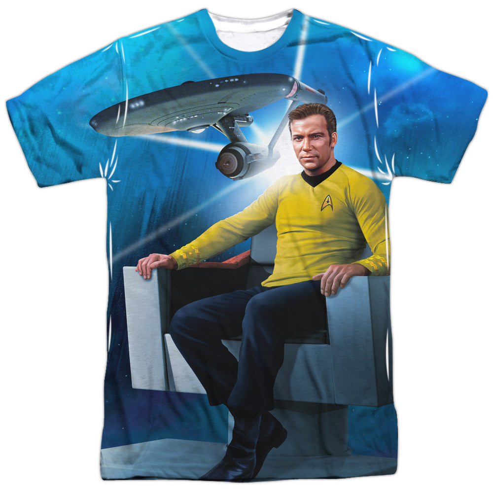 Star Trek Kirk's Ship Allover Sublimation Adult T-Shirt