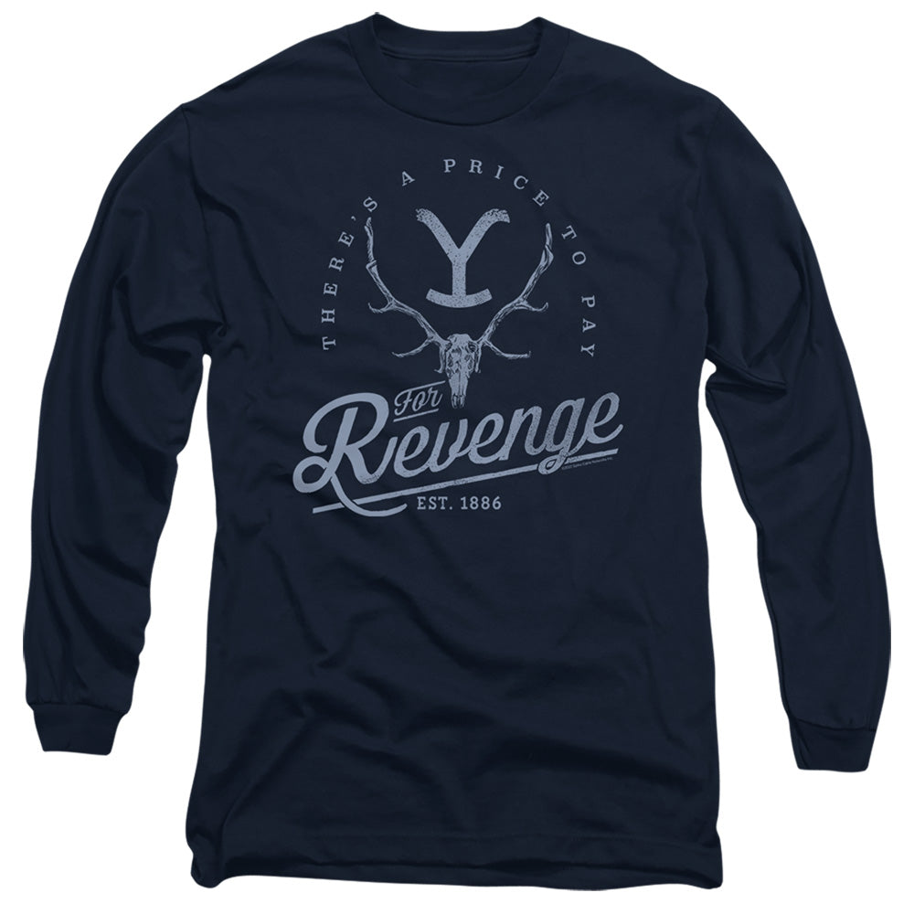 Yellowstone - Revenge Skull - Adult Long Sleeve T-Shirt