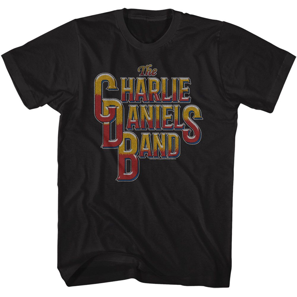 Charlie Daniels Band - Vintage Style Logo - Short Sleeve - Adult - T-Shirt