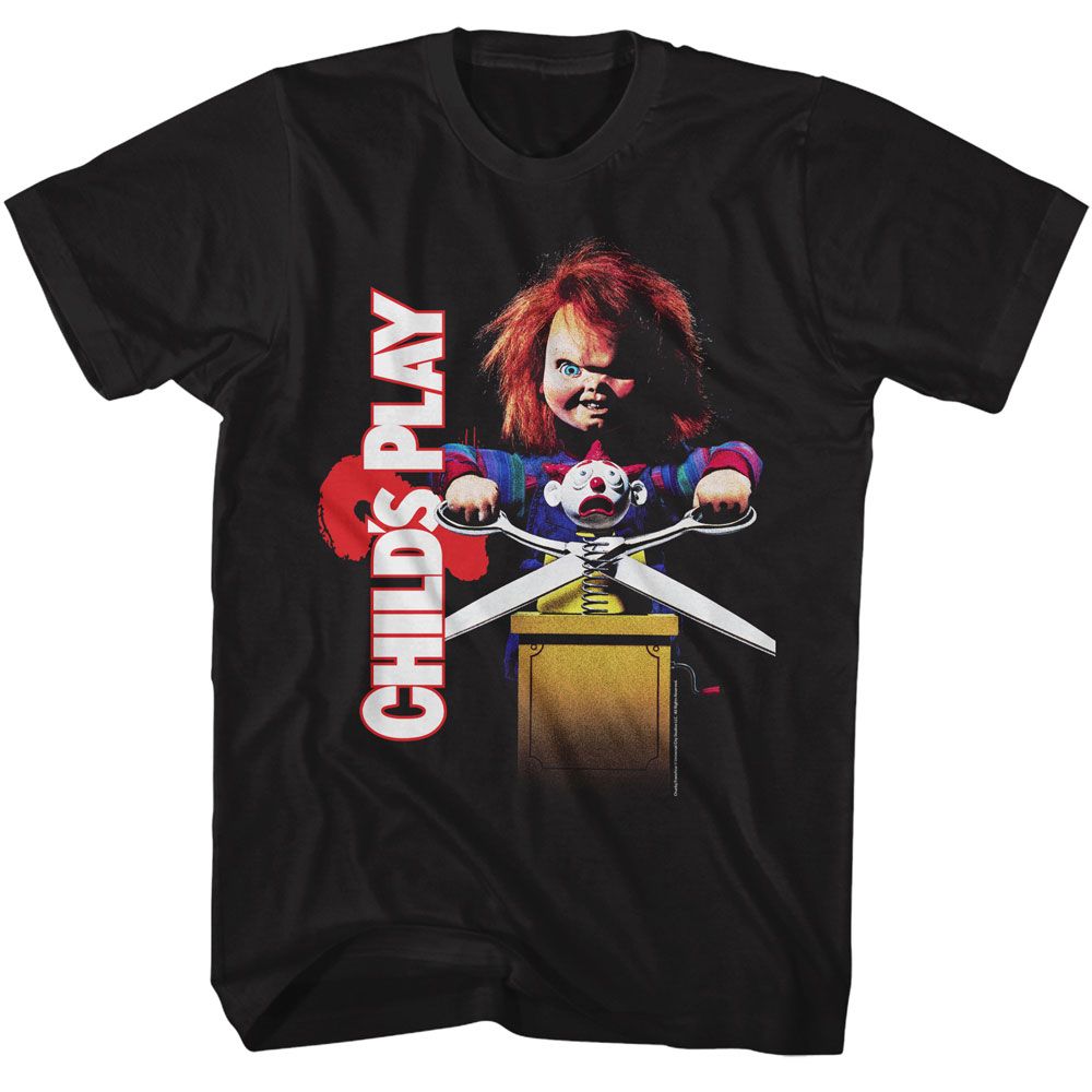 Chucky - Childs Play 2 Poster - Licensed Adult Short Sleeve T-Shirt