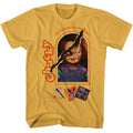 Chucky - 2 Sides Box - Licensed Adult Short Sleeve T-Shirt