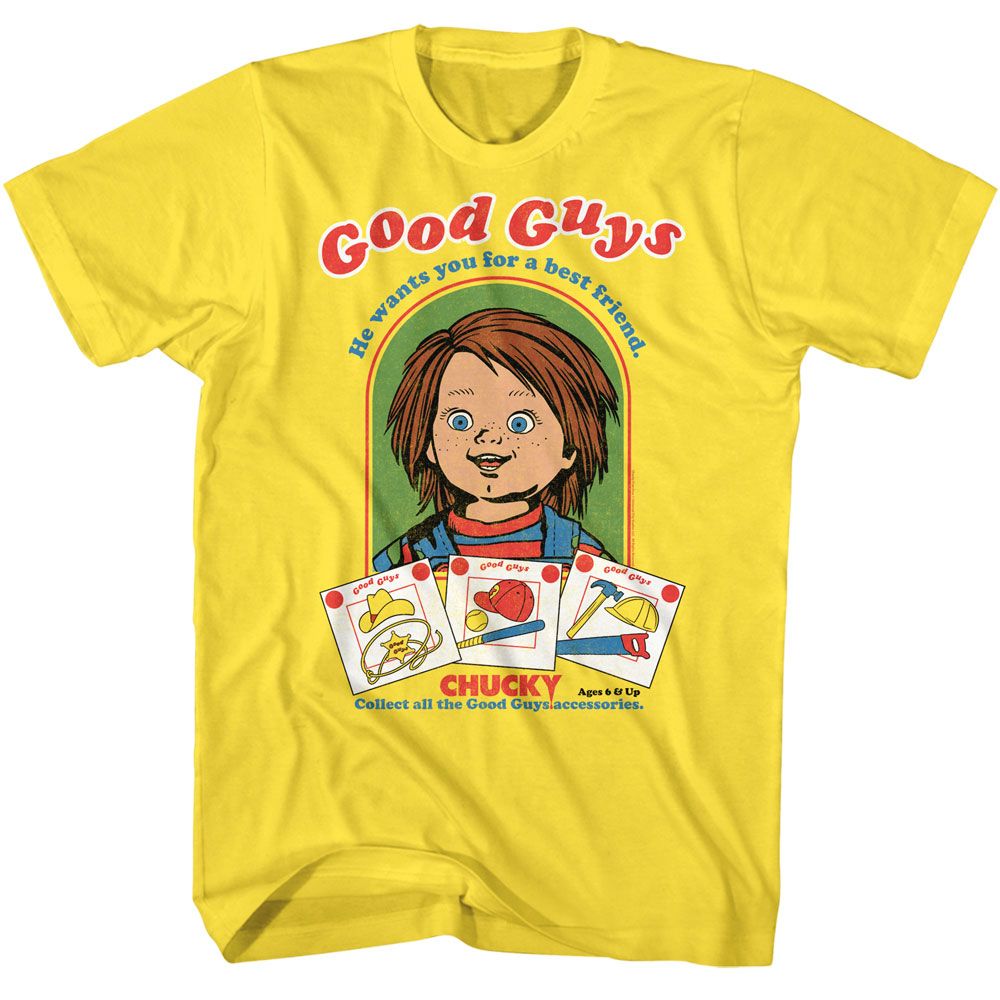 Chucky - Good Guys - Licensed Adult Short Sleeve T-Shirt