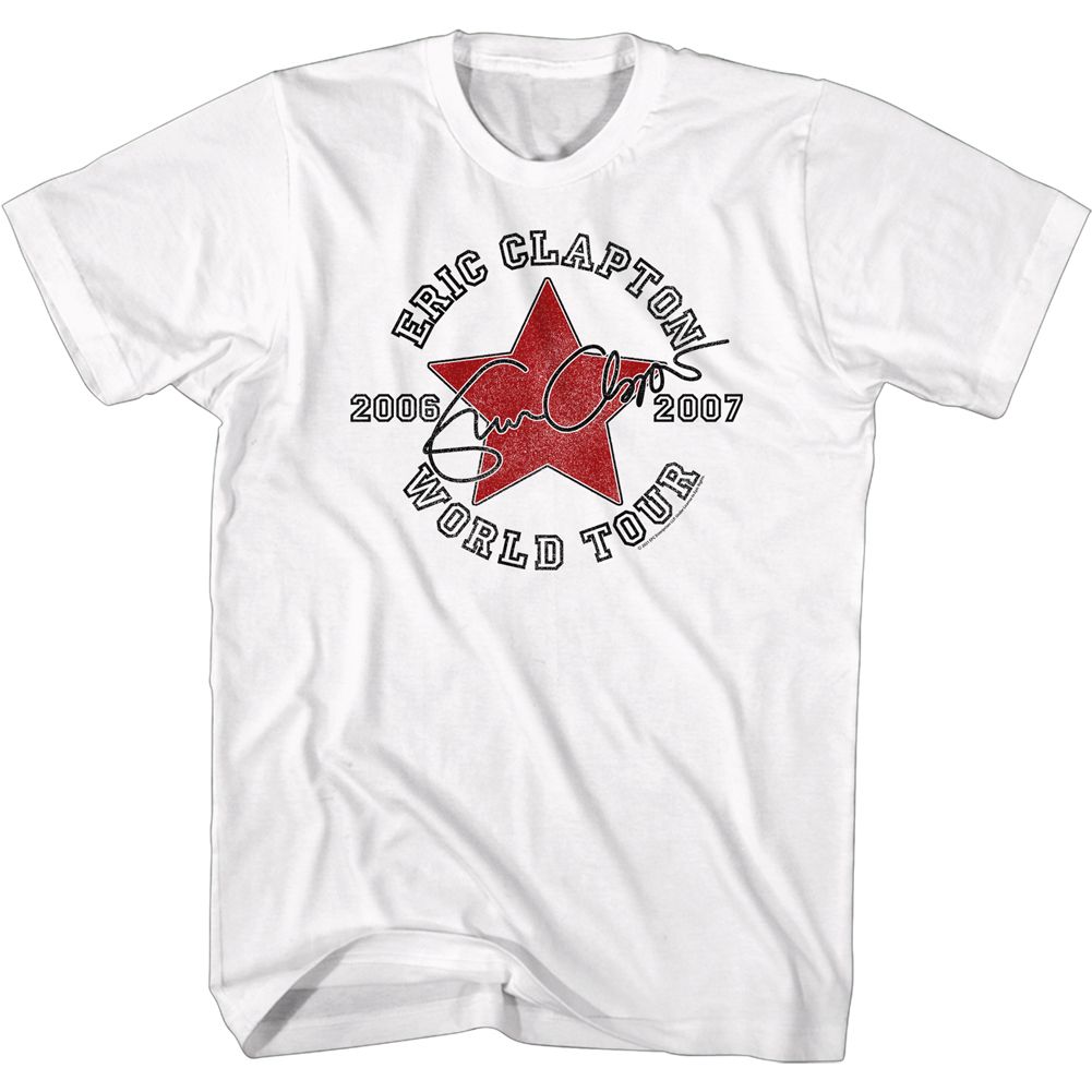 Eric Clapton - World Tour - Short Sleeve - Adult - T-Shirt