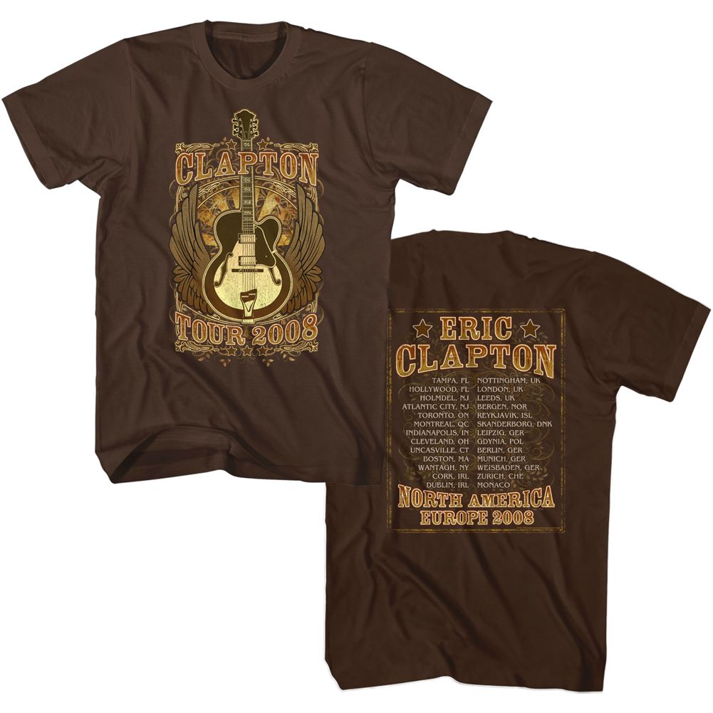 Eric Clapton - Guitar Wings - Short Sleeve - Adult - T-Shirt