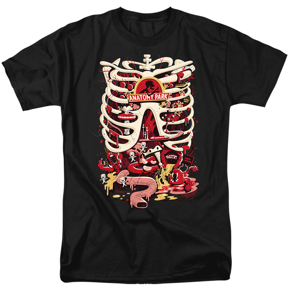 Rick And Morty - Anatomy Park Logo - Adult T-Shirt